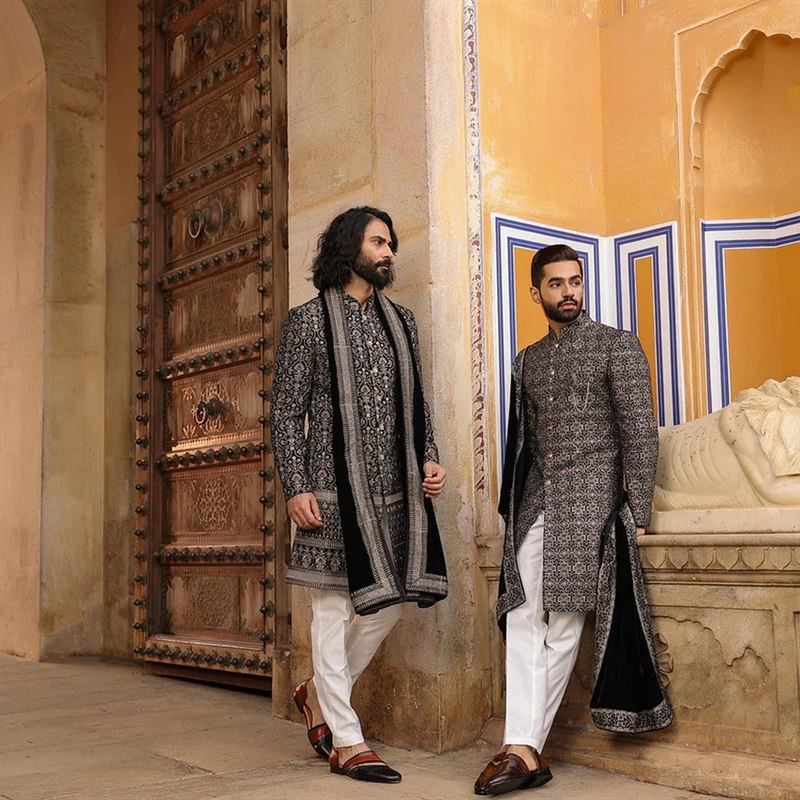 Brocade Sherwani for Men