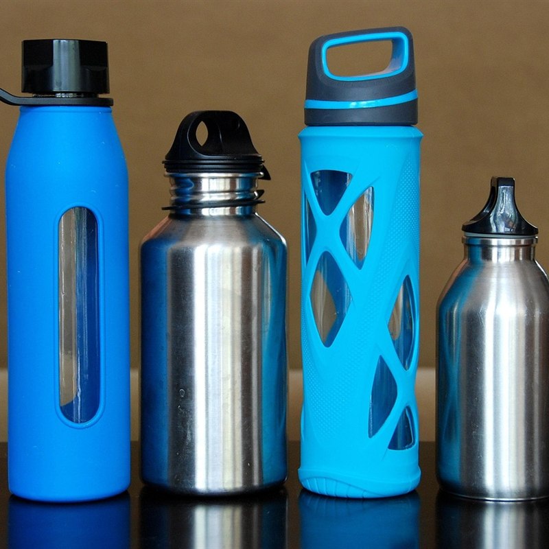 Engraved Steel Water Bottle