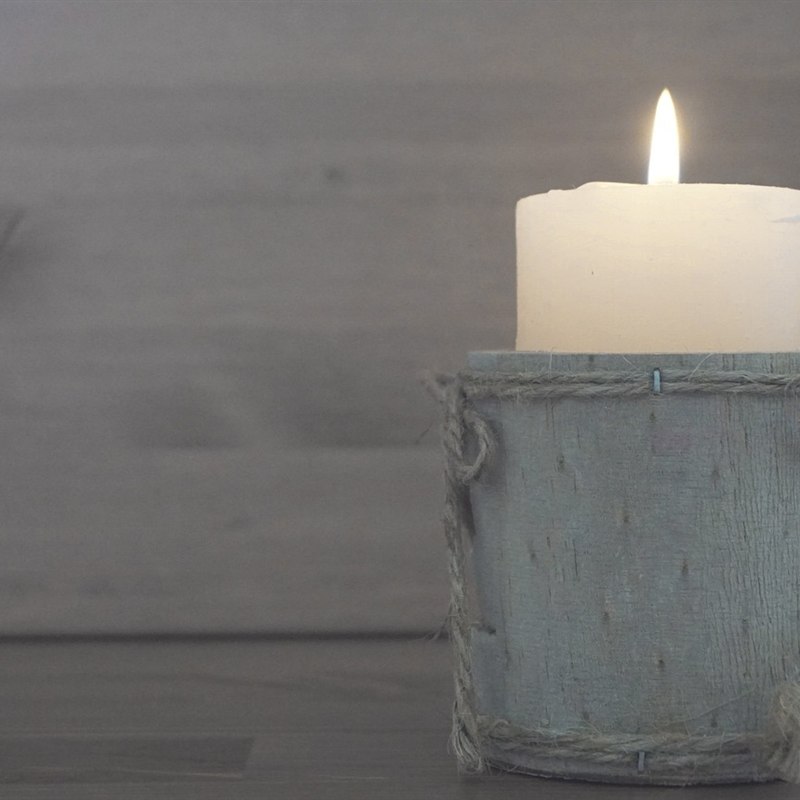 Lotus Shaped Decorative Candles (Set of 4)
