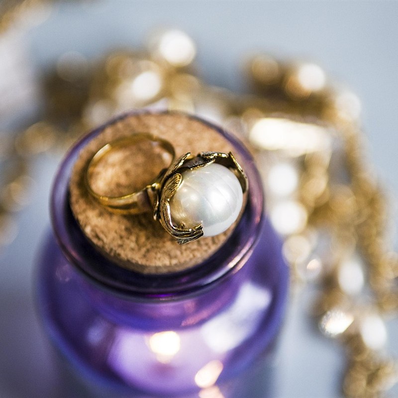Pearl Open Ring