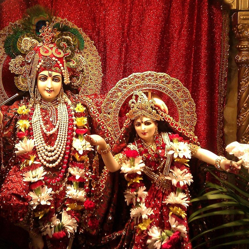 Resin Radha Krishna Showpiece