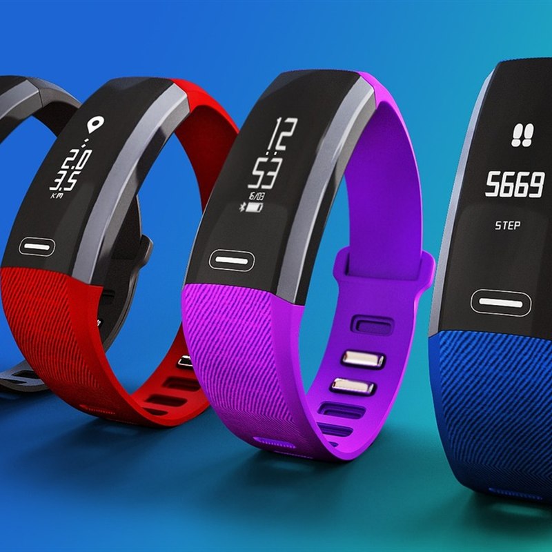 Smart Fitness Band with Heart Rate